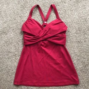 Lululemon wrap it up tank, size 8